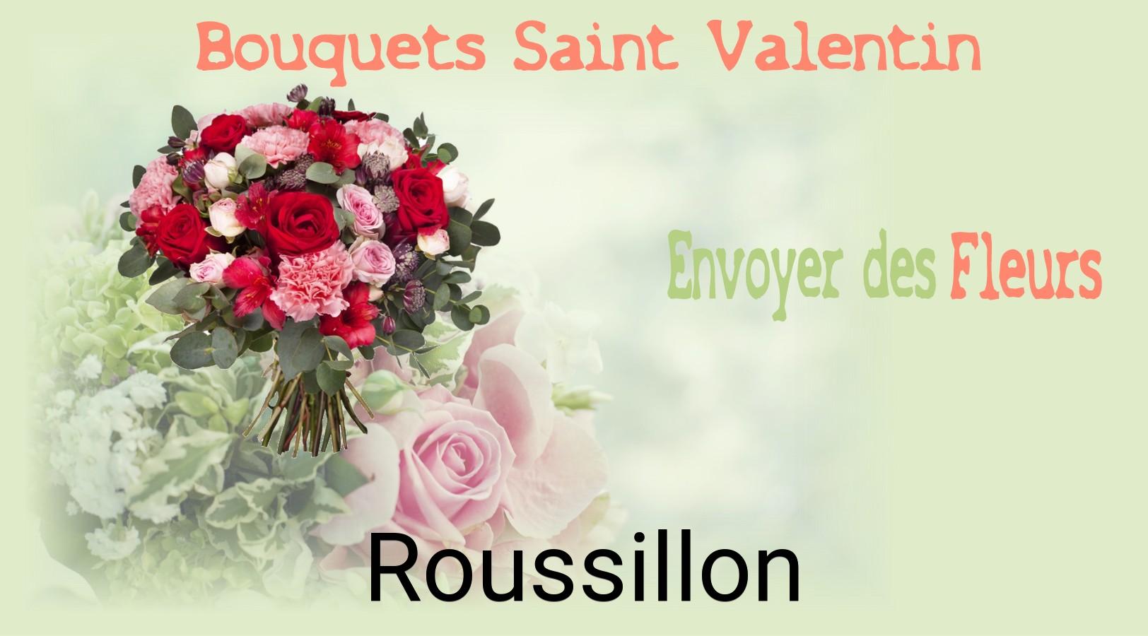 Roses de Saint-Valentin livrées à Roussillon